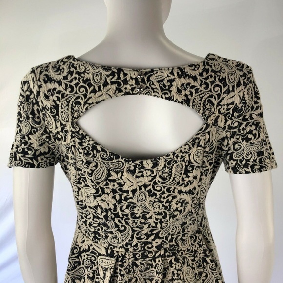 Mercury Duo Small Stitch Open Back A Line Dress - Picture 4 of 8